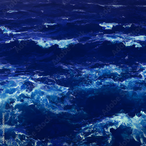 Deep blue ocean © Abdimalik