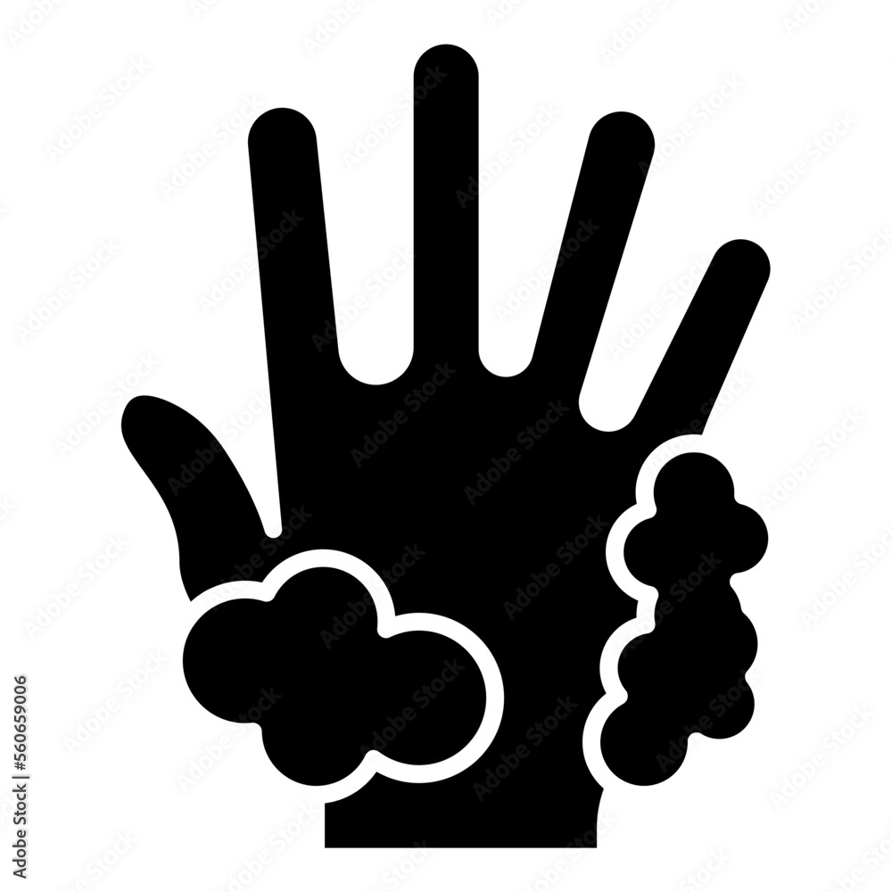 Obraz premium washing hand icon