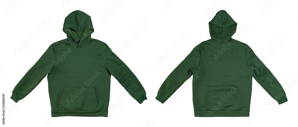Green cheap hoodie template