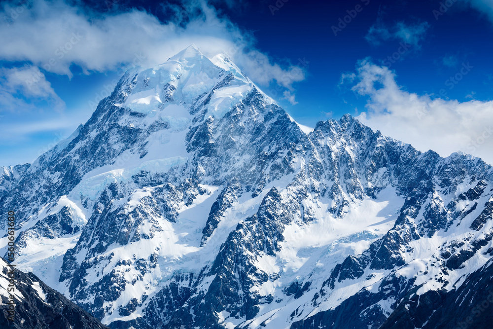 Amazing Alps mountain landscape