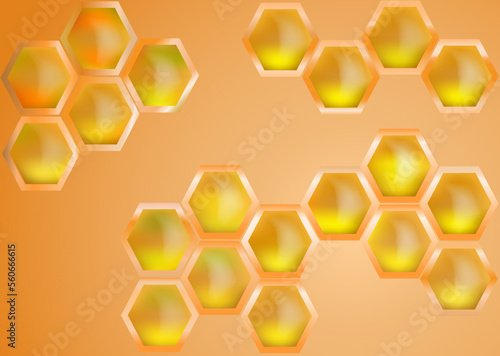 honeycomb illustration