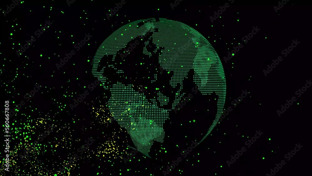Abstract Isolated Fire Glowing Particles on gradient Background Slow Motion particle earth. Abstract Isolated Fire Glowing Particles on gradient Background Slow Motion particle earth.