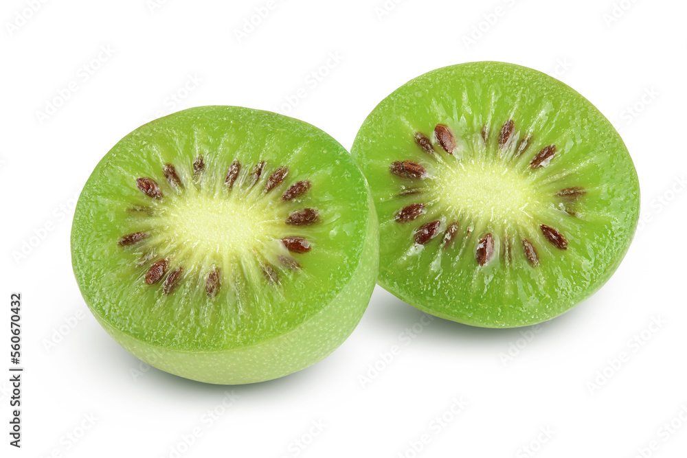 mini kiwi baby fruit or actinidia arguta isolated on white background with full depth of field. mini kiwi baby fruit or actinidia arguta isolated on white background with full depth of field.