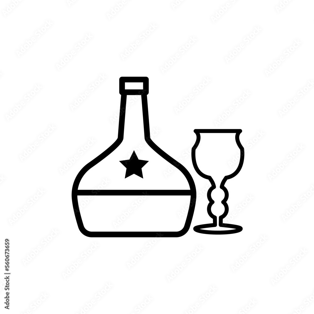 glass and bottles,icon, line, design,flat, style,trendy collection,template glass and bottles,icon, line, design,flat, style,trendy collection,template