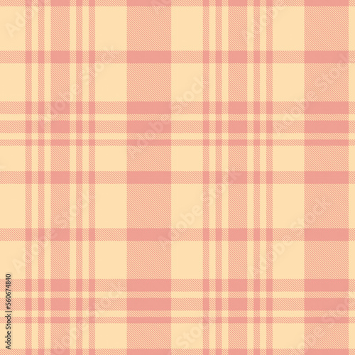 Orange Minimal Plaid textured Seamless Pattern