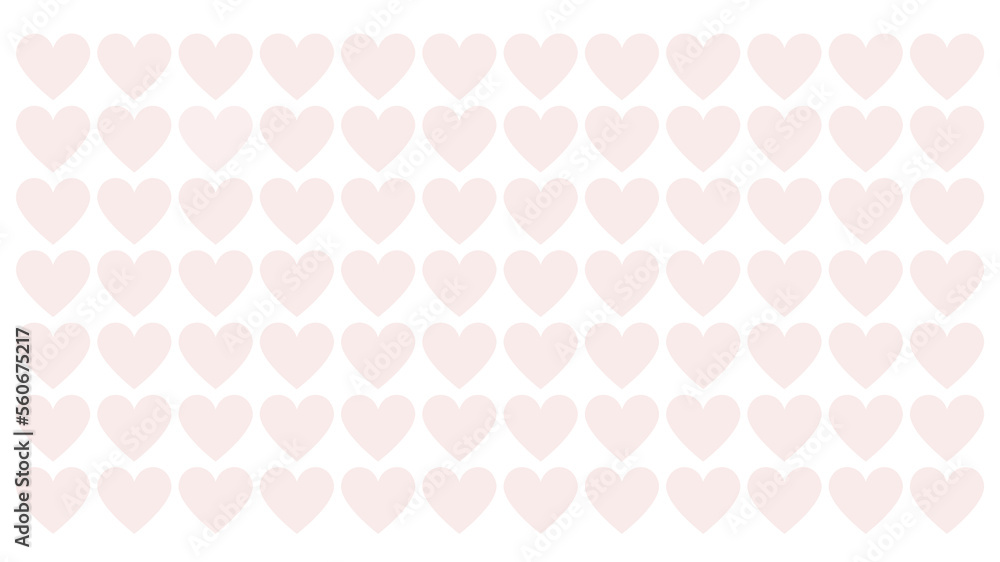 seamless pattern with hearts