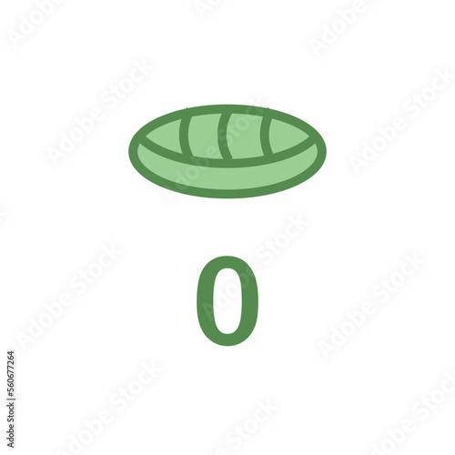 maya numerals, icon, color, design,flat, style,trendy collection,template