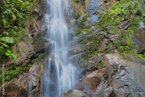 the Ng Tung Chai Waterfalls at the New Territories