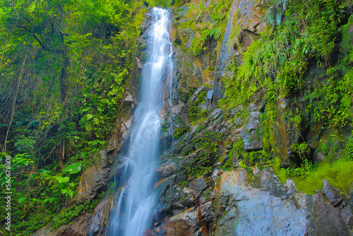 the Ng Tung Chai Waterfalls at the New Territories