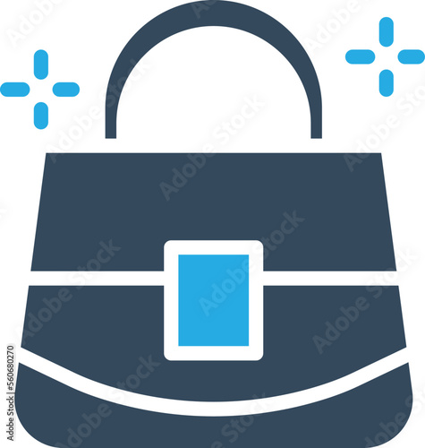 Hand Bag Vector Icon
