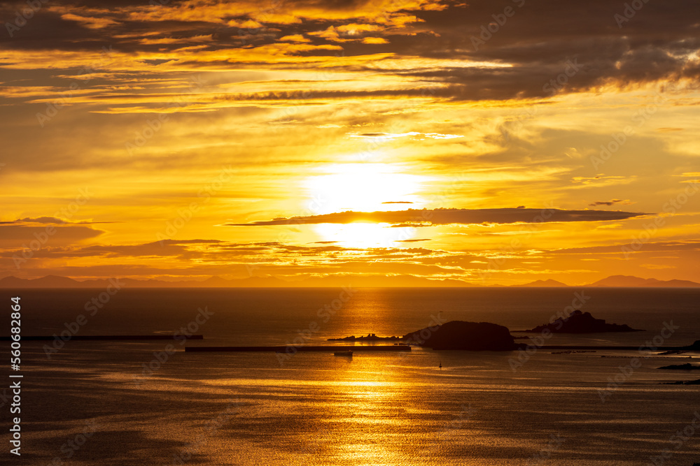 長崎の夕陽