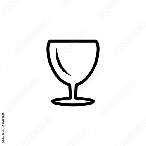 wine glass, icon, line, design,flat, style,trendy collection,template