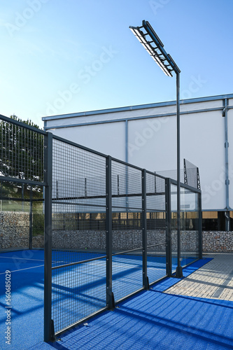 Outdoor padel court from one club
