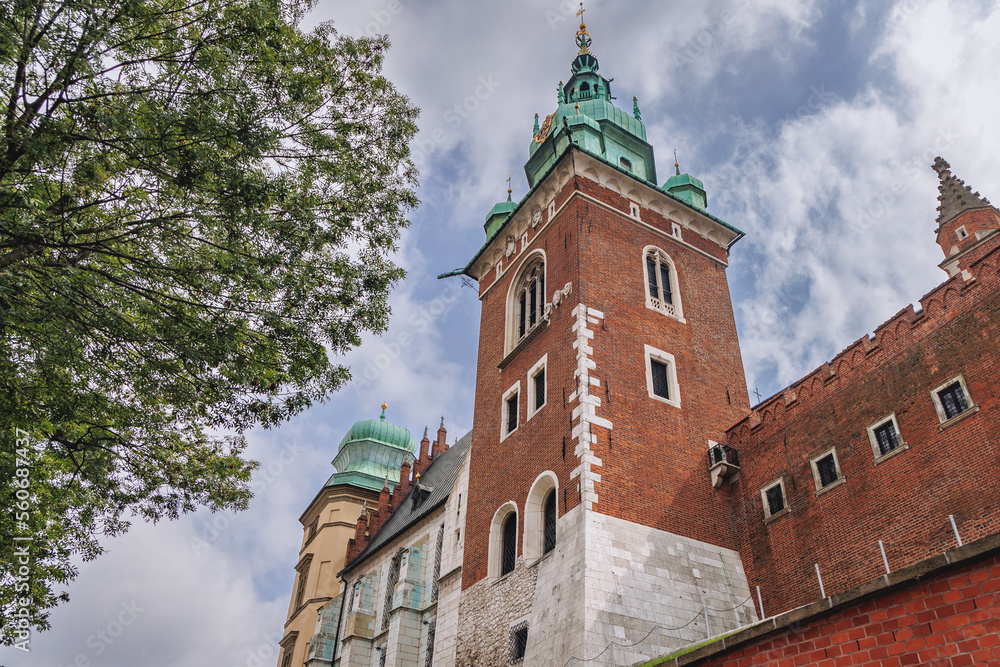 Sigismund Tower of cathedral in Wawel Royal Castle in Krakow city, Lesser Poland Voivodeship of Poland Sigismund Tower of cathedral in Wawel Royal Castle in Krakow city, Lesser Poland Voivodeship of Poland