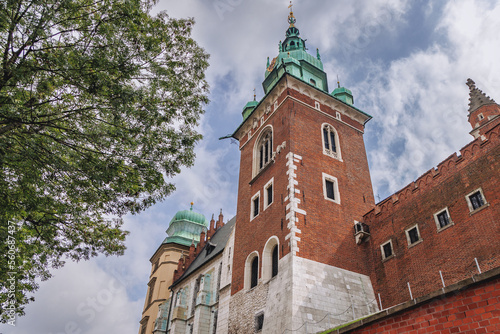 Sigismund Tower of cathedral in Wawel Royal Castle in Krakow city, Lesser Poland Voivodeship of Poland