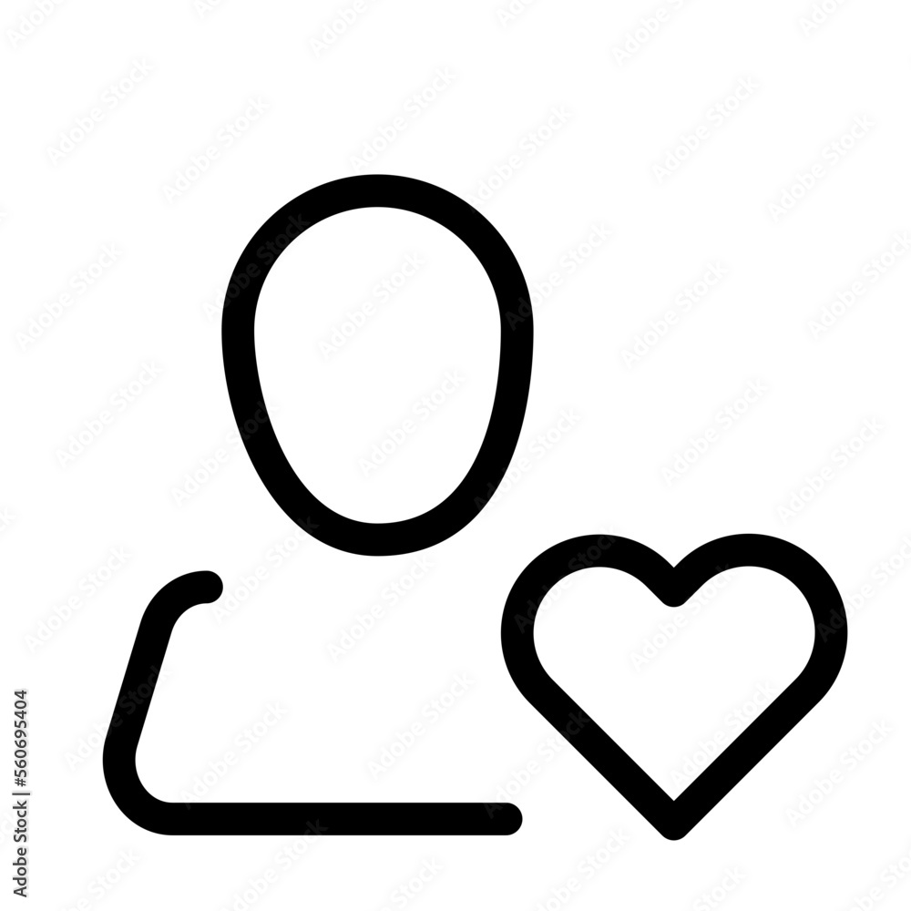 user,heart,health icon user,heart,health icon