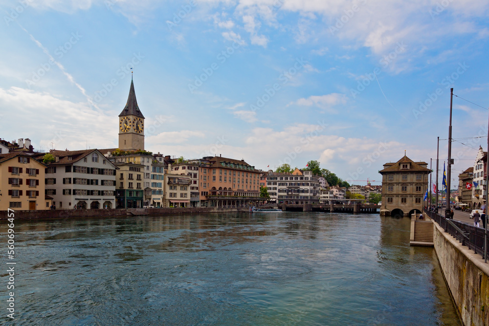 Historische Altstadt von Zürich, Schweiz