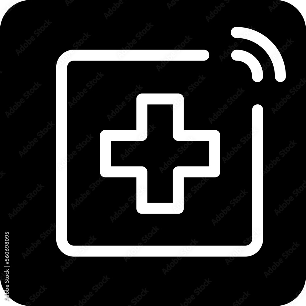 Solid Medical Cross Signal icon Solid Medical Cross Signal icon