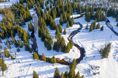 Fototapeta Naklejka Na Ścianę i Meble -  Meandry rzeki 