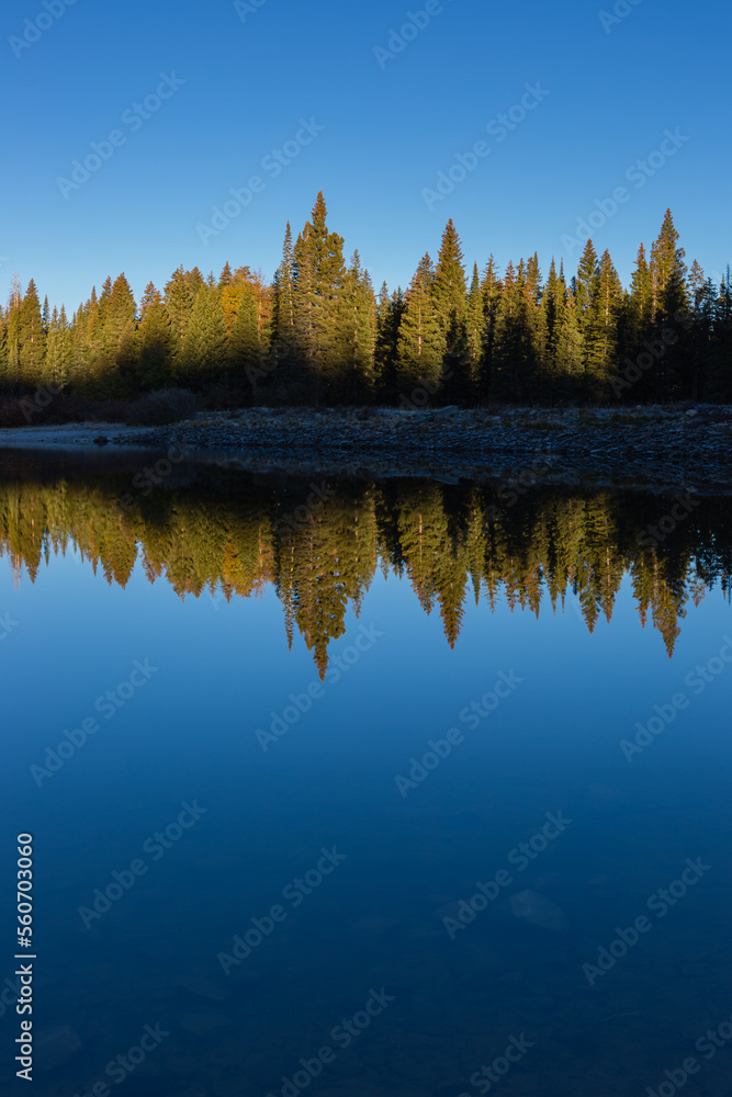 Spruce Tree Lake Reflection - Crested Butte Colorado
