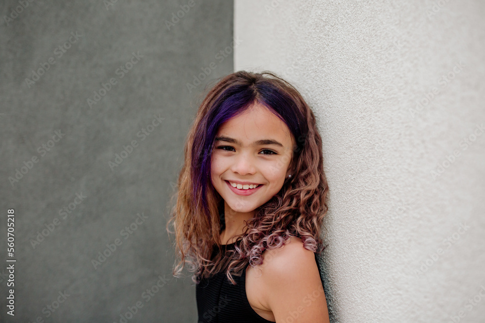 Portrait of tween girl Portrait of tween girl