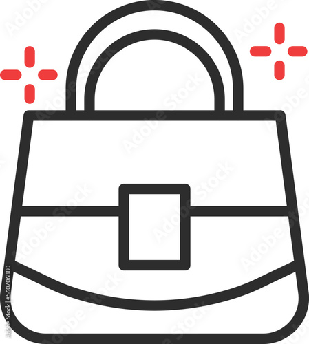 Hand Bag Vector Icon
