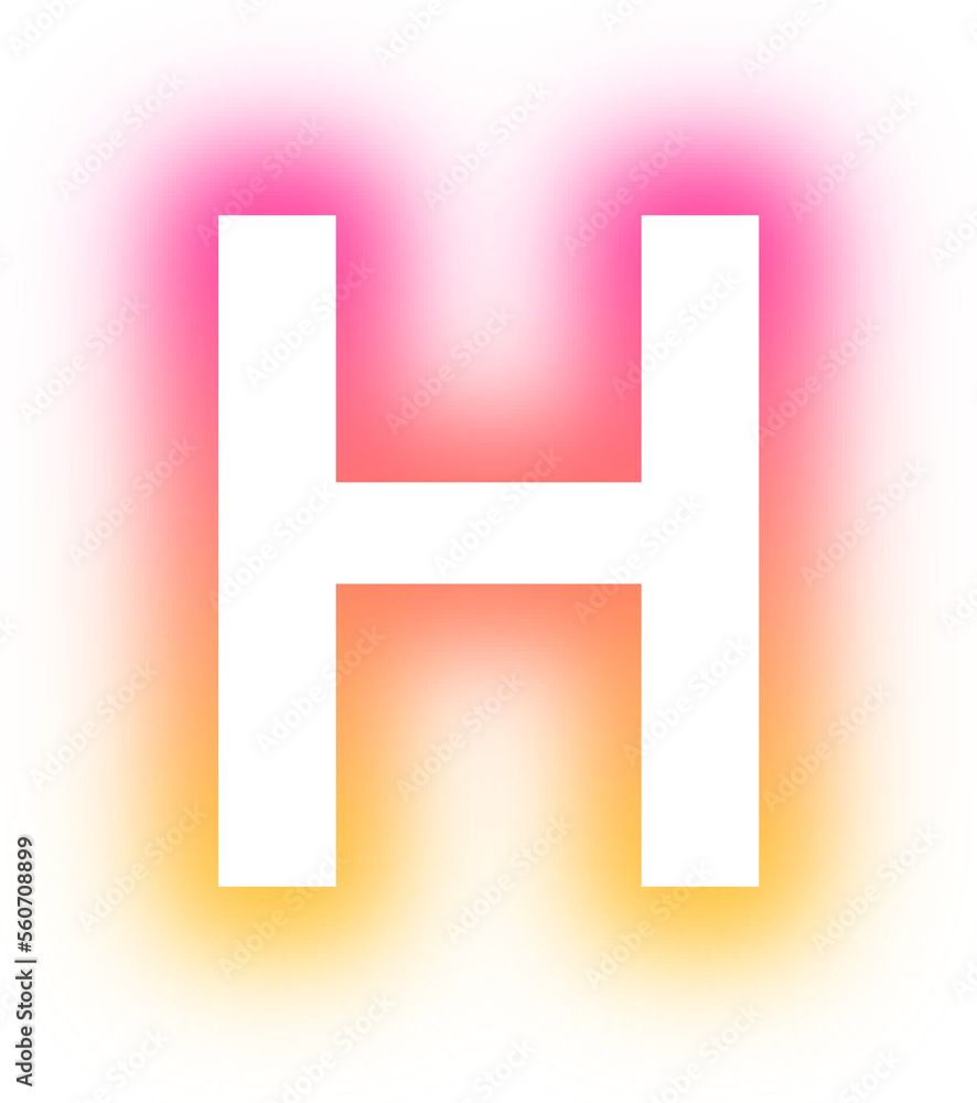 Fototapeta premium Collection of Alphabet A-Z neon