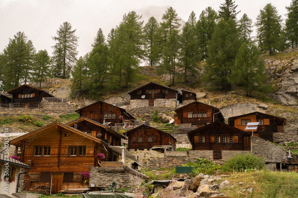 Mountain village Mountain village