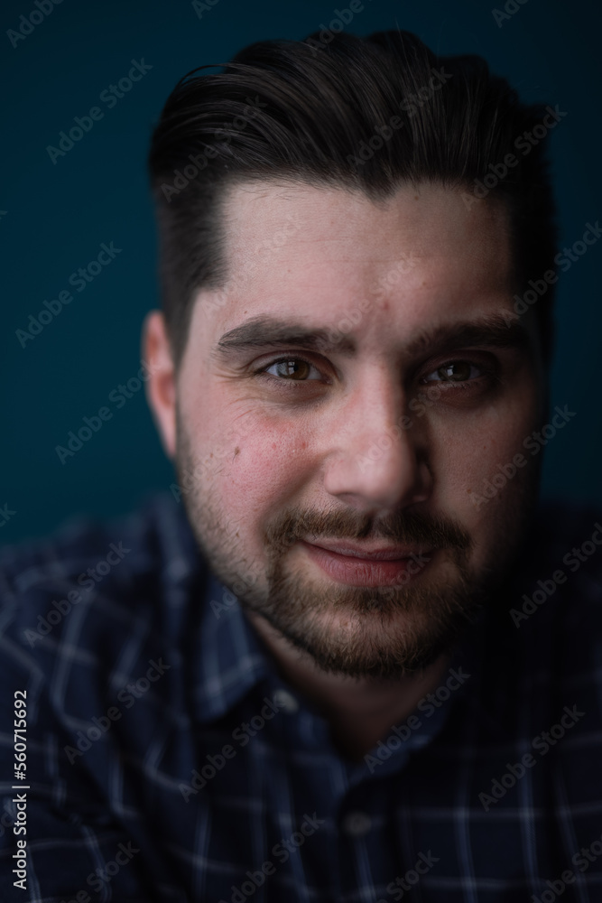 Portrait of smiling man