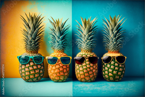 Bringing Tropical Vibes to Summer with Pineapple Sunglasses