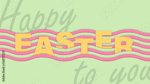 Happy Easter to you greeting card.