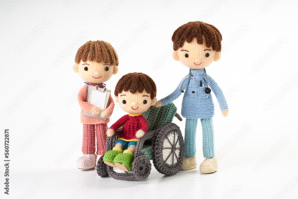 あみぐるみ人形 医療 あみぐるみ人形 医療