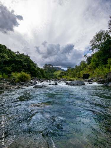 river in the mountains