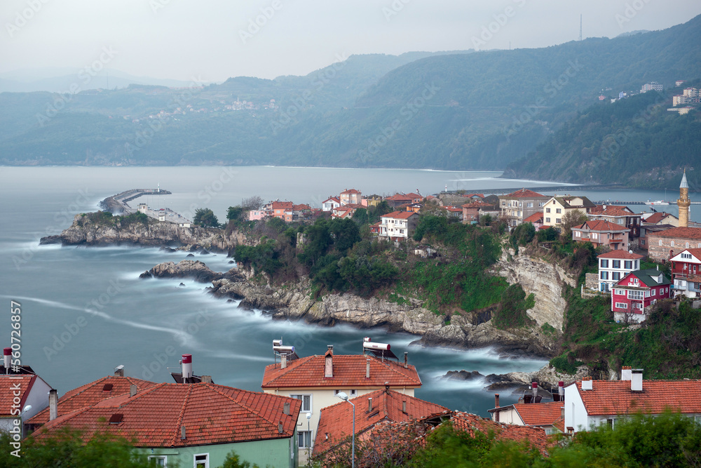 view of the city of amasra