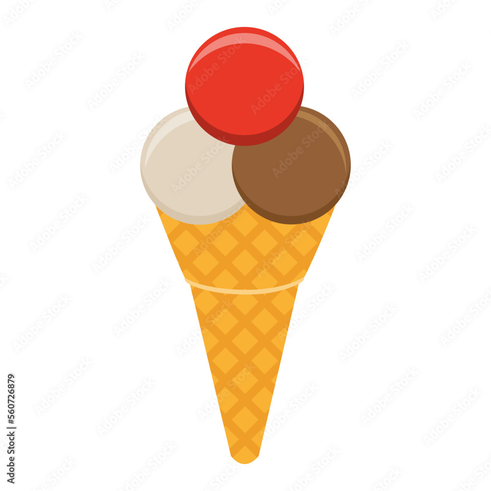 ice cream dessert food flat icon vector illustration ice cream dessert food flat icon vector illustration