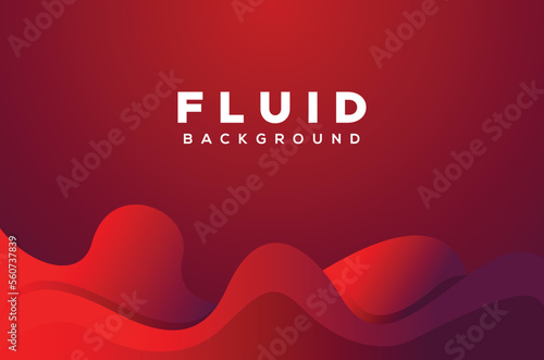 Gradient Liquid Abstract Background Template