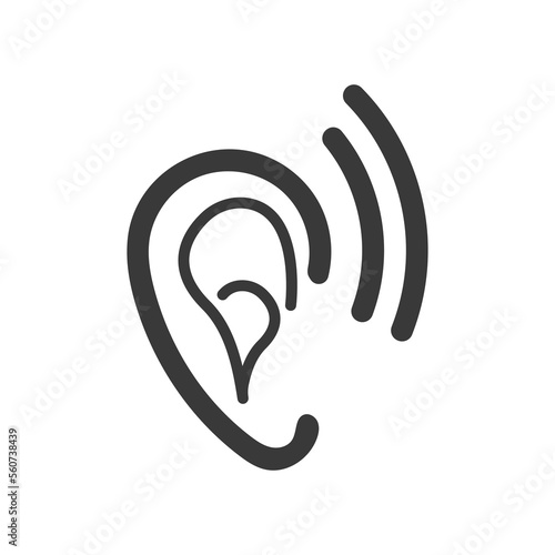 Hearing logo template