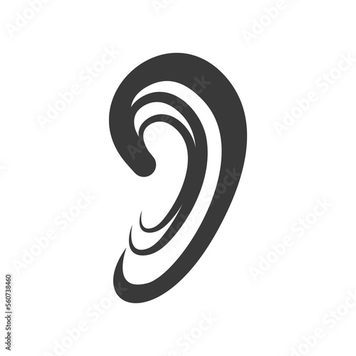 Hearing logo template