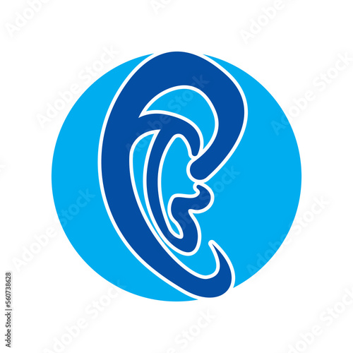 Hearing logo template