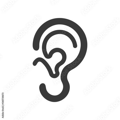 Hearing logo template