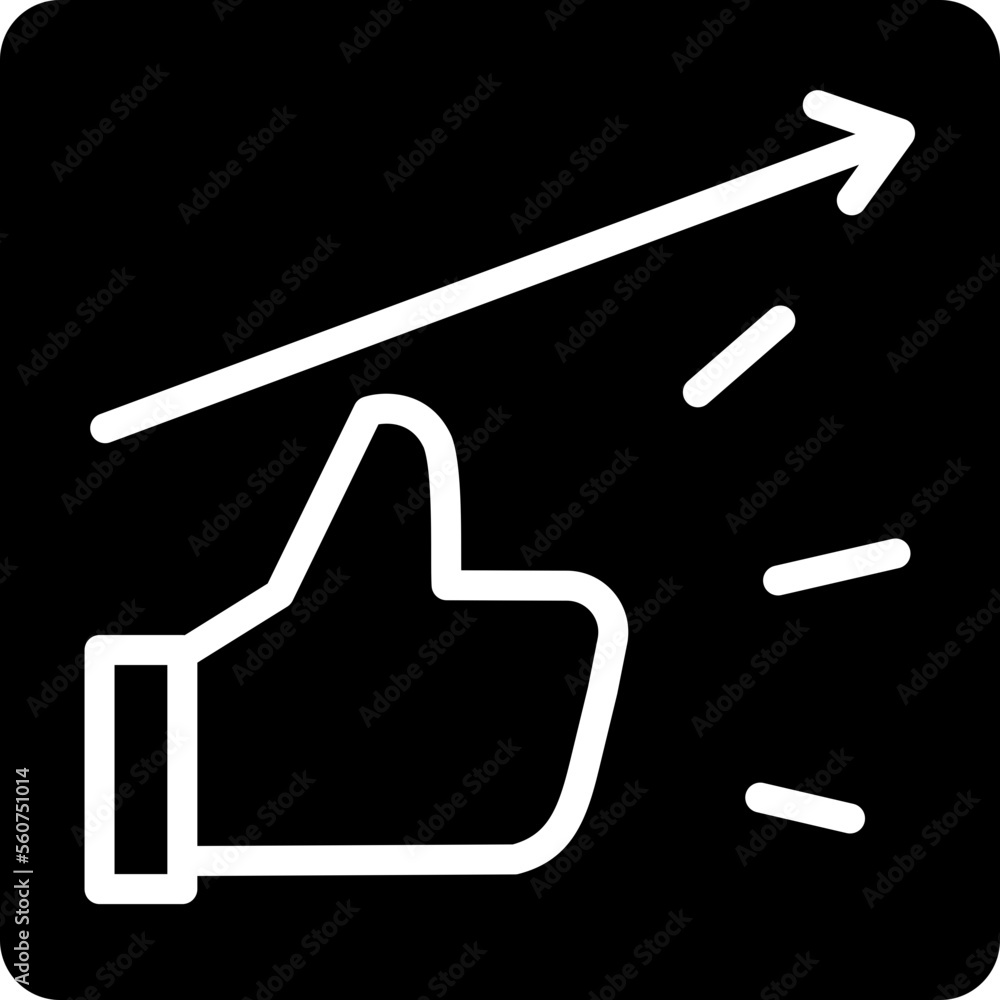 Solid Motivation vector icon Solid Motivation vector icon