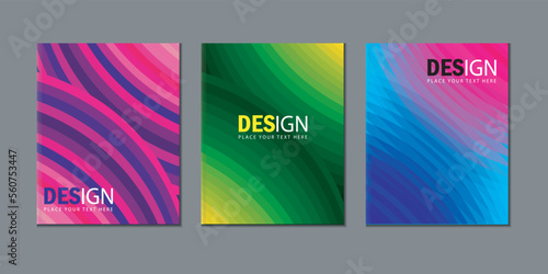 creative cover page, booklet abstract background vector design