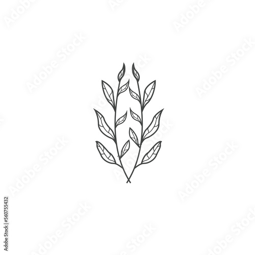 Creative Professional Trendy Flowers Logo Design  Floral Designs in Editable Vector Format