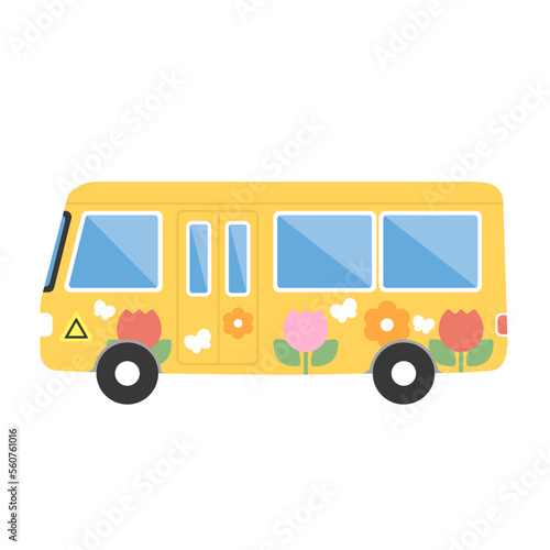 黄色い幼稚園バス