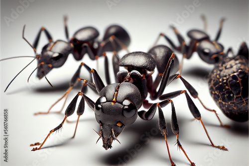 A close up of agroup of ants © MG Images