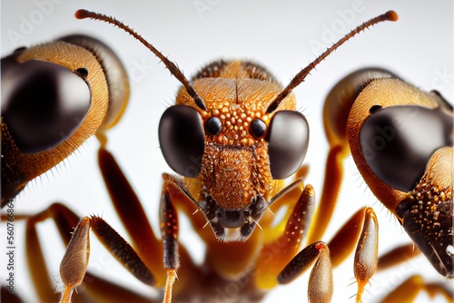 A close up of agroup of ants © MG Images