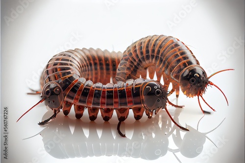 A close up of a centipede © MG Images