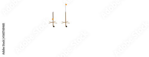 ice fishing tip up ice fishing trap
