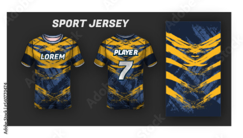 Sport jersey design fabric textile for sublimation