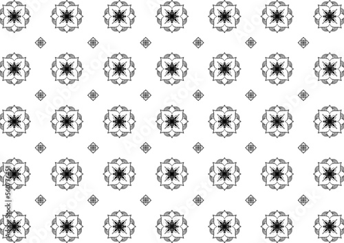 The flower on white background inspiration from lotus flower in white and black concept design for pattern  fabric pattern  decoration  textile  wallpaper and other.